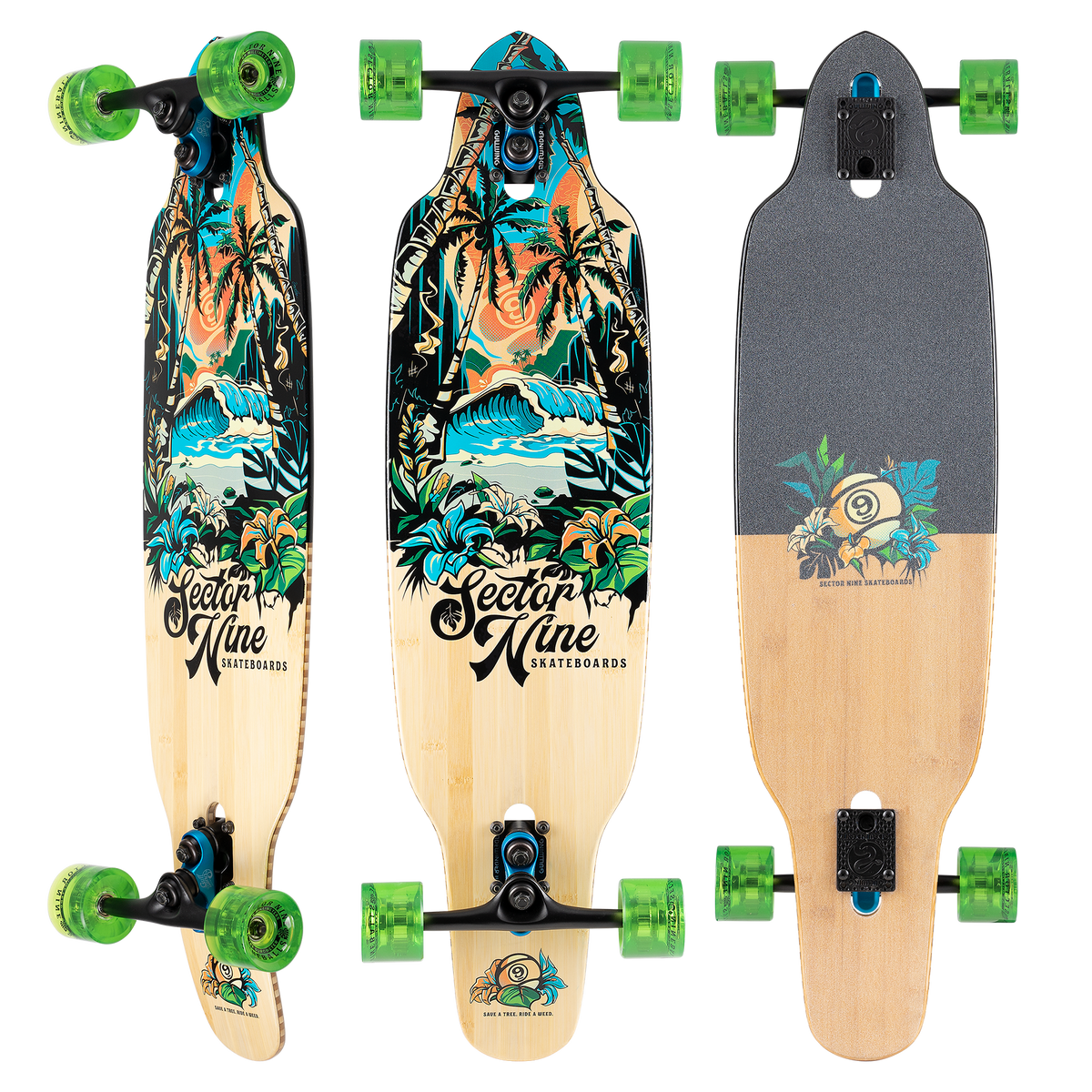 古着人気アイテム Sector 9 Longboards スケートボード